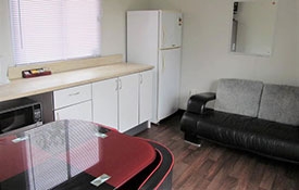 inside the basic cabin