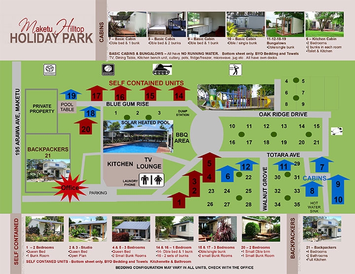 camp site map